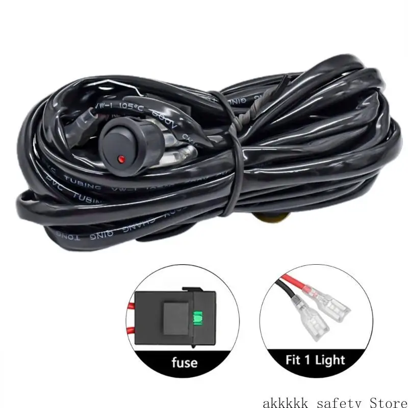 XXFF ATV Car LED Work Light Fog Lights Wire Switch Harness Motorbike Headlight Spotlights Wire Cable Power On Off Waterproof
XXFF ATV Car LED Work Light Fog Lights Wire Switch Harness Motorbike Headlight Spotlights Wire Cable Power On Off Waterproof
