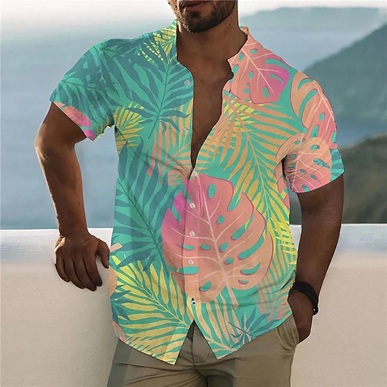 Men's Floral Shirts Button Down Tropical Holiday Beach Shirts Summer Men's Clothes Oversized Casual Shirt Vintage
Men's Floral Shirts Button Down Tropical Holiday Beach Shirts Summer Men's Clothes Oversized Casual Shirt Vintage