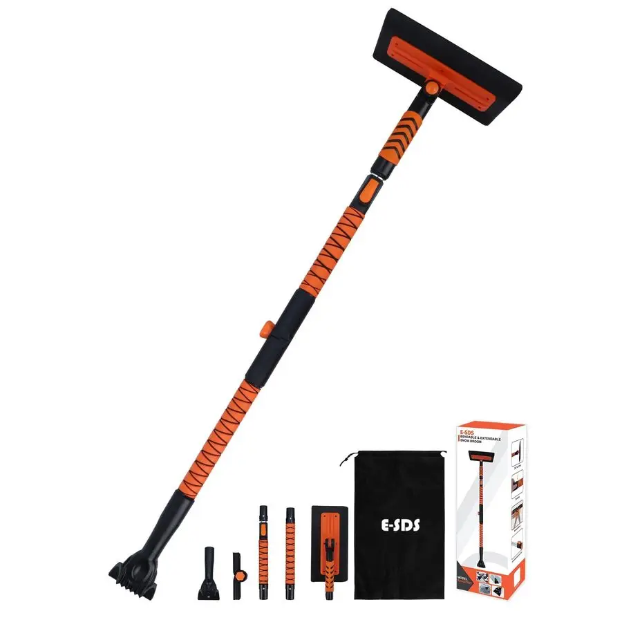 60 Скребок для льда для снега, гибкая щетка для снега для автомобилей с насадкой из пенопласта 12,2, выдвижной инструмент для очистки снега для автомобиля, грузовика, внедорожника Ora
60 Скребок для льда для снега, гибкая щетка для снега для автомобилей с насадкой из пенопласта 12,2, выдвижной инструмент для очистки снега для автомобиля, грузовика, внедорожника Ora