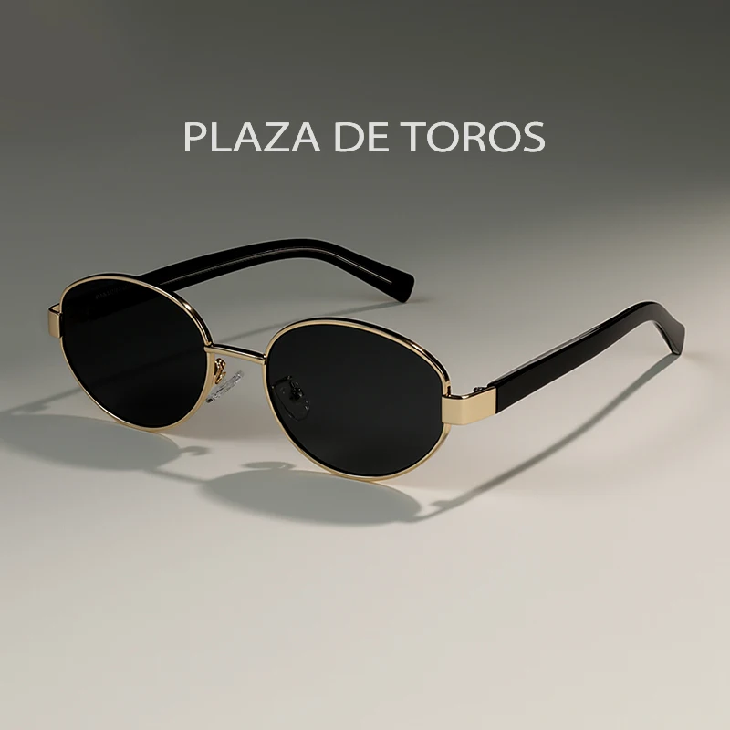 High-Quality Luxury Retro Oval Sunglasses for Men Women Fashion UV400 Sun Glasses Vintage Metal Sunglasses Driving Eyewear
High-Quality Luxury Retro Oval Sunglasses for Men Women Fashion UV400 Sun Glasses Vintage Metal Sunglasses Driving Eyewear