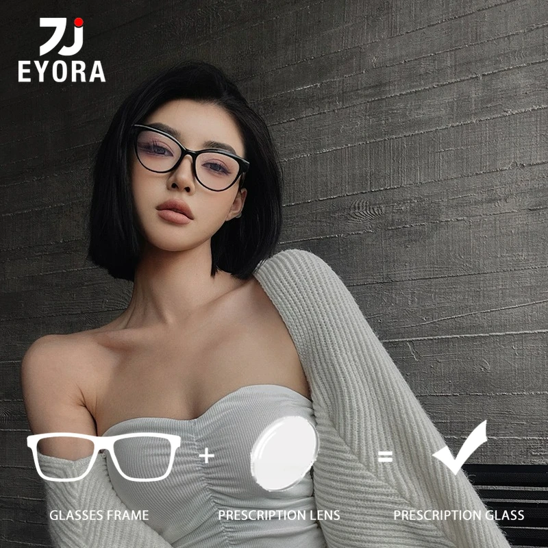 EYORA Ultralight Cat Eye Progressive Prescription Reading Glasses Anti Blue Ray Photochromic Eyewear Optical Myopia Eyewear
EYORA Ultralight Cat Eye Progressive Prescription Reading Glasses Anti Blue Ray Photochromic Eyewear Optical Myopia Eyewear