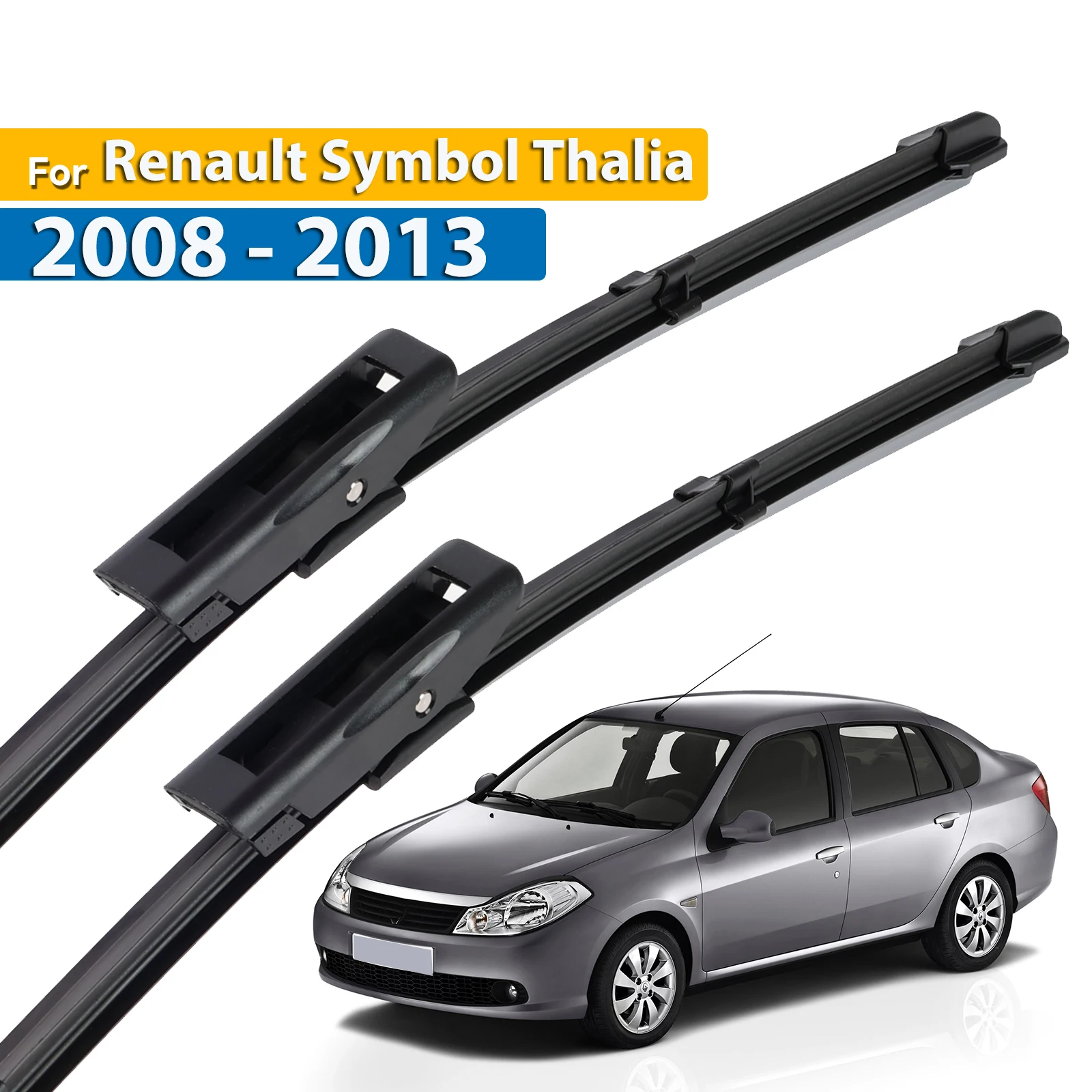 Erick's Wiper LHD Front Wiper Blades For Renault Symbol Thalia MK2 2008 - 2013 Windshield Windscreen Window Rain Brushes 24"+16"
Erick's Wiper LHD Front Wiper Blades For Renault Symbol Thalia MK2 2008 - 2013 Windshield Windscreen Window Rain Brushes 24"+16"