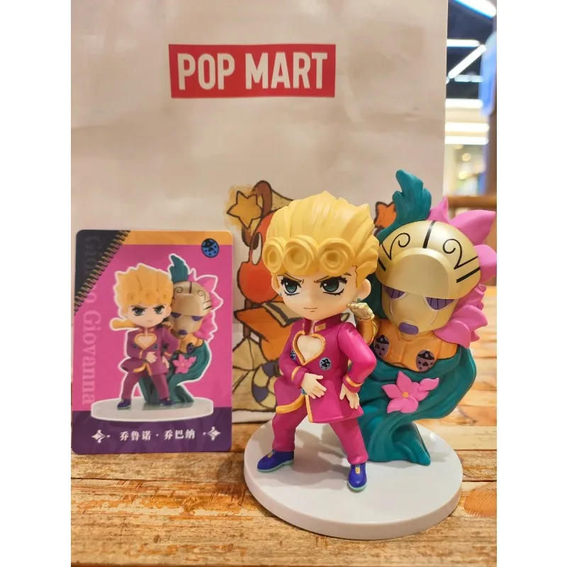 Оригинальная коллекционная фигурка POP MART Resonance JOJO's Wonderful Adventure Golden Wind, эксклюзивная игрушка-сюрприз, подарок на день рождения
Оригинальная коллекционная фигурка POP MART Resonance JOJO's Wonderful Adventure Golden Wind, эксклюзивная игрушка-сюрприз, подарок на день рождения