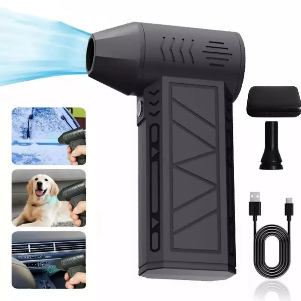 130000RPM Turbo Jet Blower Powerful Air Blower Brushless Motor Turbo Fan Jet Fan Cleaning Air Duster Blower Air Puissant Tool
130000RPM Turbo Jet Blower Powerful Air Blower Brushless Motor Turbo Fan Jet Fan Cleaning Air Duster Blower Air Puissant Tool