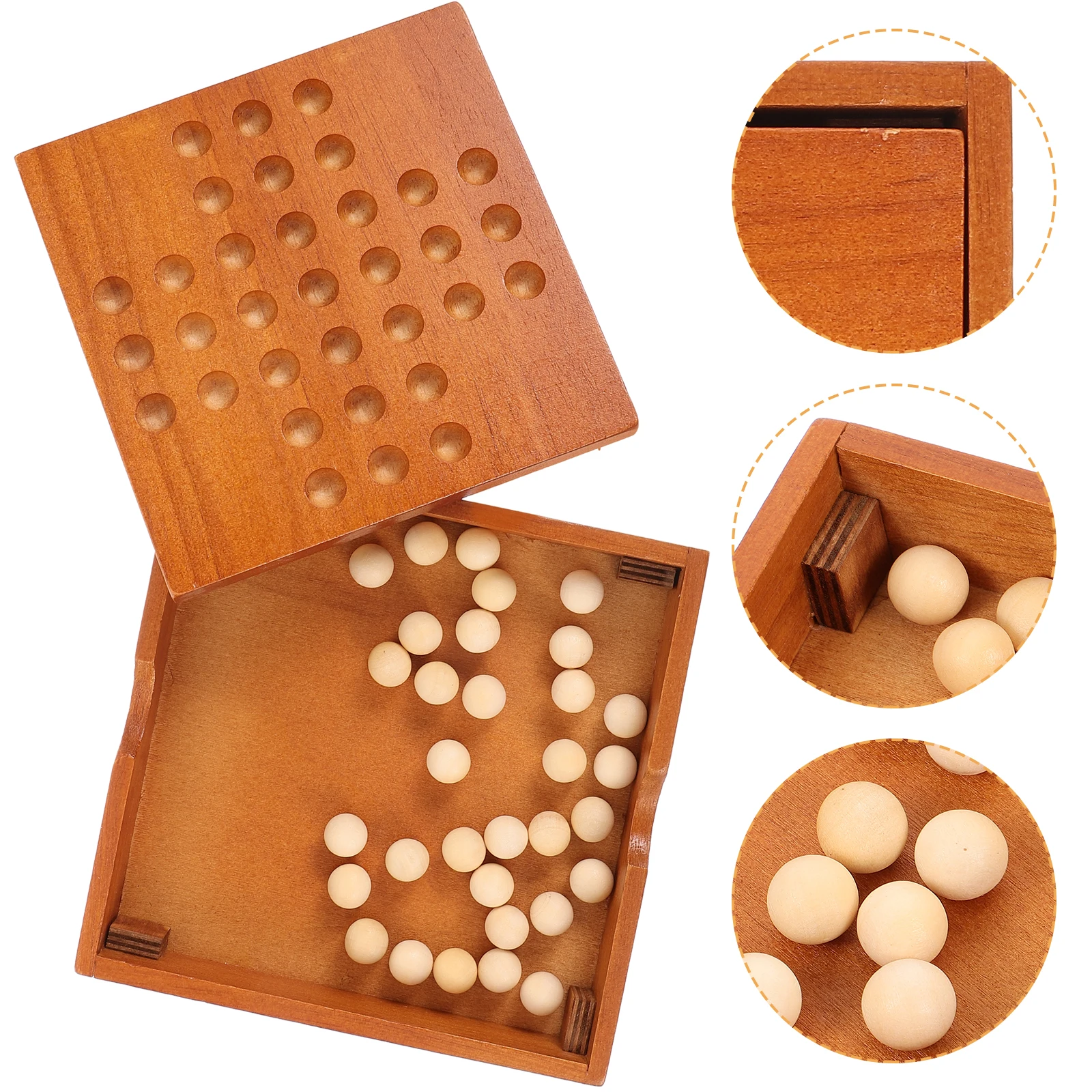 Wooden Chess Board Game Peg Puzzle Toy Intelligence Training Classical IQ Game For Kids Adults Entertainment
Wooden Chess Board Game Peg Puzzle Toy Intelligence Training Classical IQ Game For Kids Adults Entertainment