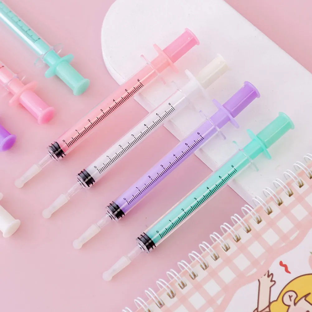 12Pcs Syringe Ballpoint Pens Black Ink Premium Plastic Writing Pens for Doctors Role Greeting Cards Crafting School
12Pcs Syringe Ballpoint Pens Black Ink Premium Plastic Writing Pens for Doctors Role Greeting Cards Crafting School