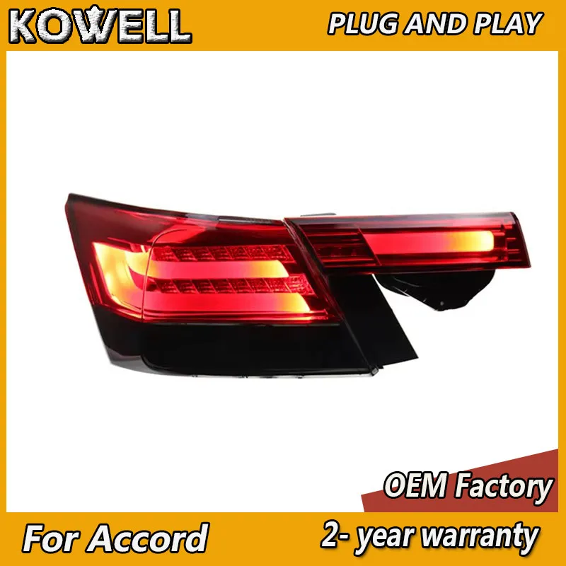 Car Styling for Honda Accord Taillight 2008-2013 Accord 8 Tail Light Rear DRL Turn Signal Fog Brake Reversing
Car Styling for Honda Accord Taillight 2008-2013 Accord 8 Tail Light Rear DRL Turn Signal Fog Brake Reversing