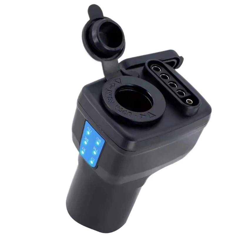 Professional Waterproof 7 Trailer Plug Detects Electrical Faults In Boats Motorhome ATVs And Commercial Trailers
Professional Waterproof 7 Trailer Plug Detects Electrical Faults In Boats Motorhome ATVs And Commercial Trailers