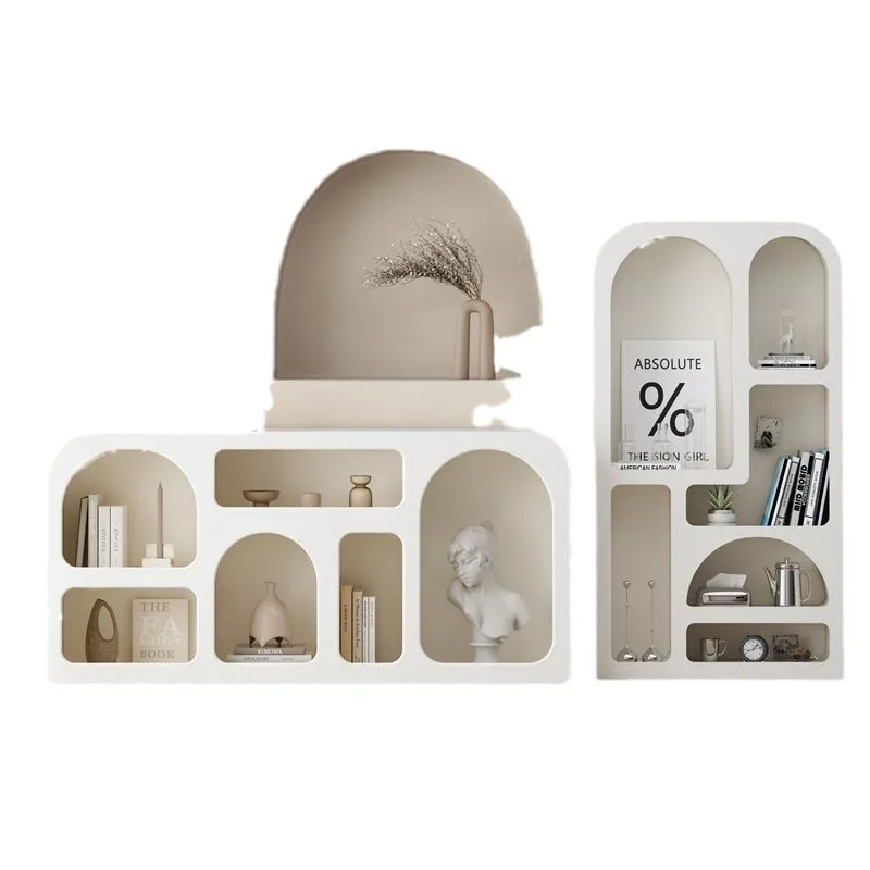 Living Room Shelf Floor Display Cabinet White Product Display Cabinet Small Arched Cabinet
Living Room Shelf Floor Display Cabinet White Product Display Cabinet Small Arched Cabinet