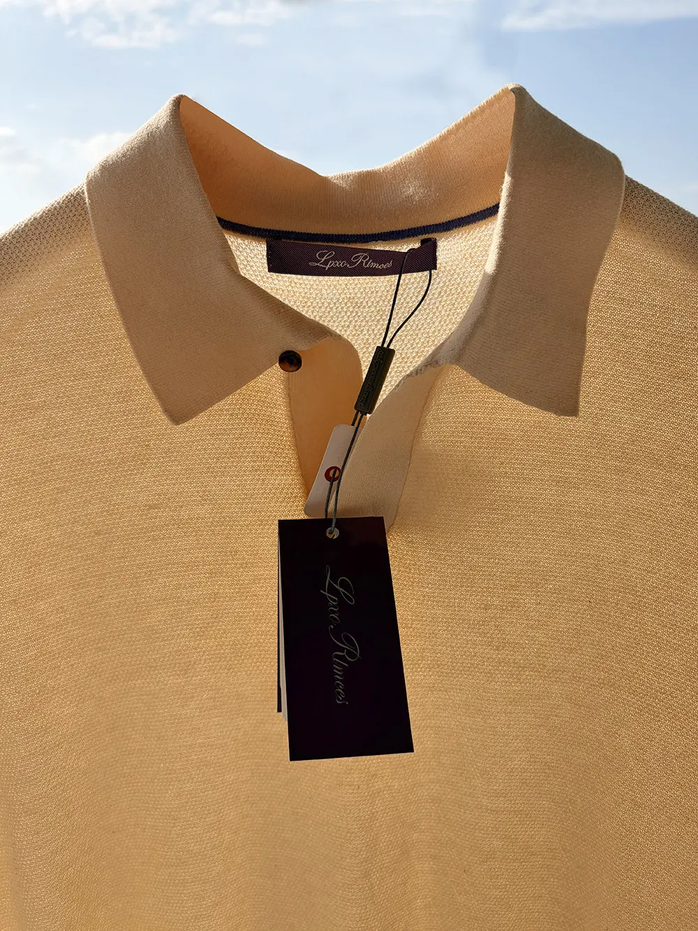 Luxury Purple Label Series! 12 Needle Linen Knitted! Summer Men's Shirt with Washed Cotton Oystercatcher Collar
Luxury Purple Label Series! 12 Needle Linen Knitted! Summer Men's Shirt with Washed Cotton Oystercatcher Collar