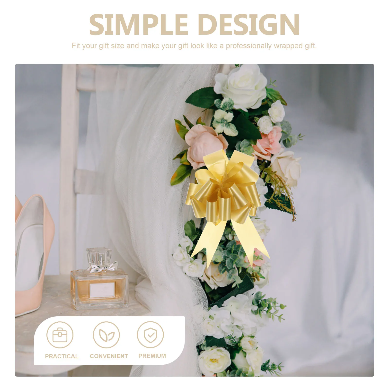 20 Pcs Small Bows for Gift Packaging Lace Decorations Wrapping Pull with Ribbon The
20 Pcs Small Bows for Gift Packaging Lace Decorations Wrapping Pull with Ribbon The