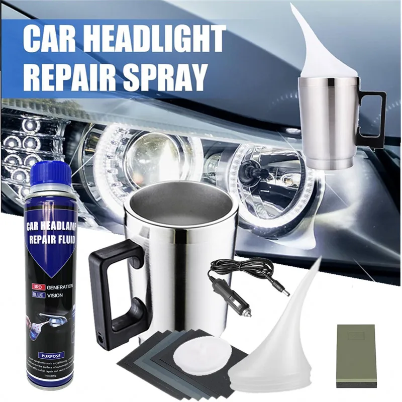 Headlight Polishing Liquid Polymer 200Ml Cleaning Kit Car Headlight Lamp Restoration Repair Car Accessories Polishing Set
Headlight Polishing Liquid Polymer 200Ml Cleaning Kit Car Headlight Lamp Restoration Repair Car Accessories Polishing Set