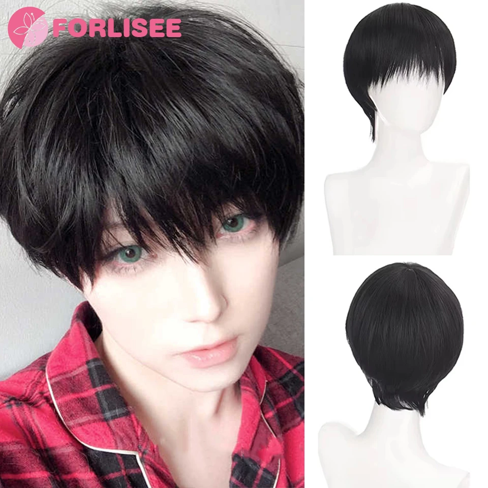 Short Synthetic Men's Breathable Wig Brown Men Boy Short Straight Cosplay Men Party Black Heat Resistant Synthetic Hair Wig
Short Synthetic Men's Breathable Wig Brown Men Boy Short Straight Cosplay Men Party Black Heat Resistant Synthetic Hair Wig