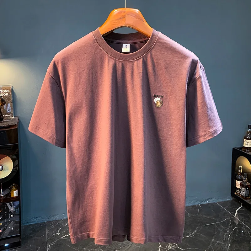 2025 new short sleeved T-shirt men's summer simple and versatile casual hanging half sleeved versatile men's clothing
2025 new short sleeved T-shirt men's summer simple and versatile casual hanging half sleeved versatile men's clothing
