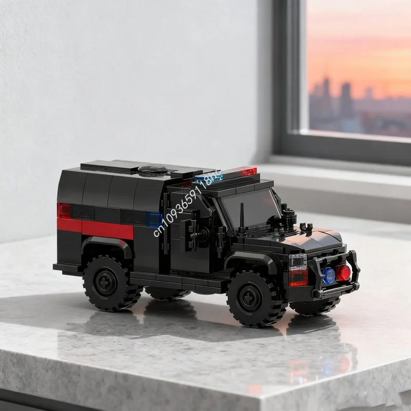 341pcs MOC Police Armored Car Creatored Model Building Christmas Gift Blocks Construction Assemble Toy DIY Education Birthday
341pcs MOC Police Armored Car Creatored Model Building Christmas Gift Blocks Construction Assemble Toy DIY Education Birthday