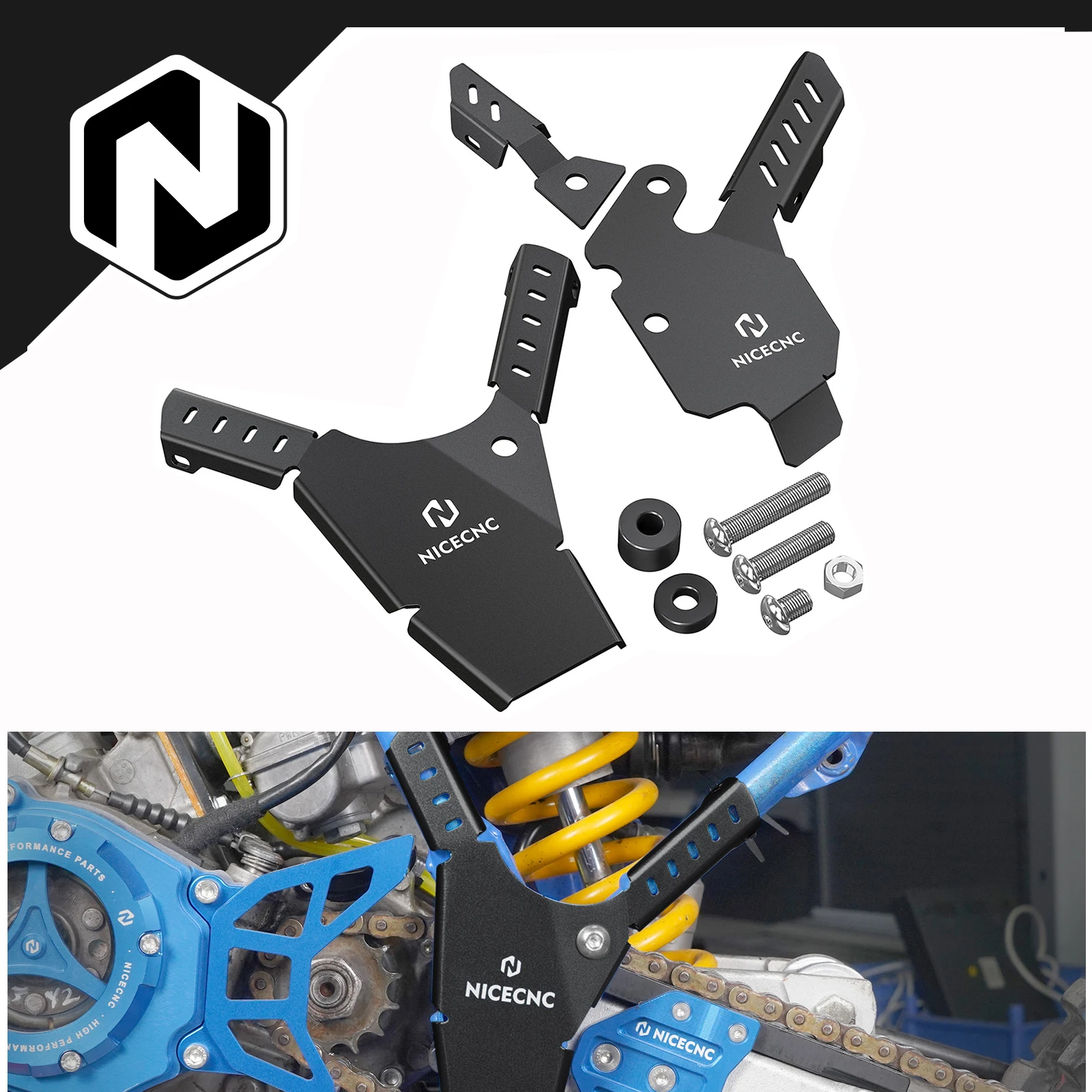 NICECNC For Yamaha YZ85 YZ 85 2002-2021 2020 2019 Frame Side Cover Fairing Protector 6061-T6 Aluminium Motorcycle Accessories
NICECNC For Yamaha YZ85 YZ 85 2002-2021 2020 2019 Frame Side Cover Fairing Protector 6061-T6 Aluminium Motorcycle Accessories