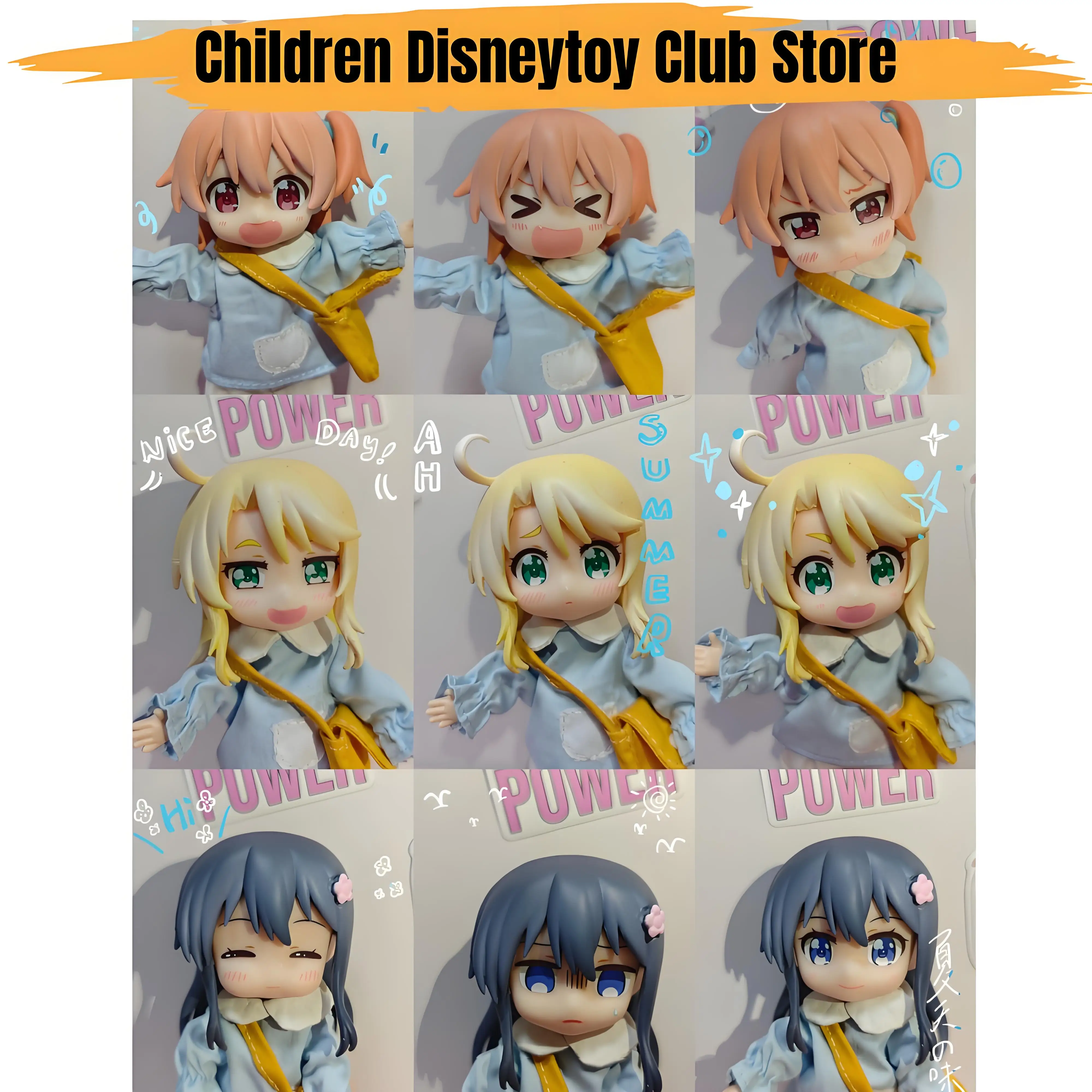 Ob11 1/12 WATATEN! An Angel Flew Down to Me Anime Hana Shirosaki & Hinata Hoshino & Noa Himesaka Action Figure Model Figurine
Ob11 1/12 WATATEN! An Angel Flew Down to Me Anime Hana Shirosaki & Hinata Hoshino & Noa Himesaka Action Figure Model Figurine