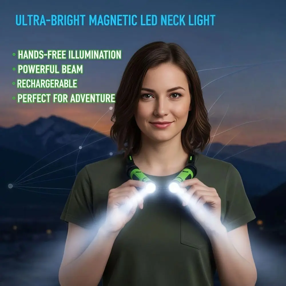 Сильный свет, светодиодный шейный фонарь, перезаряжаемый двойной фонарь, велосипедный налобный фонарь, легкий магнитный шейный фонарик
Сильный свет, светодиодный шейный фонарь, перезаряжаемый двойной фонарь, велосипедный налобный фонарь, легкий магнитный шейный фонарик