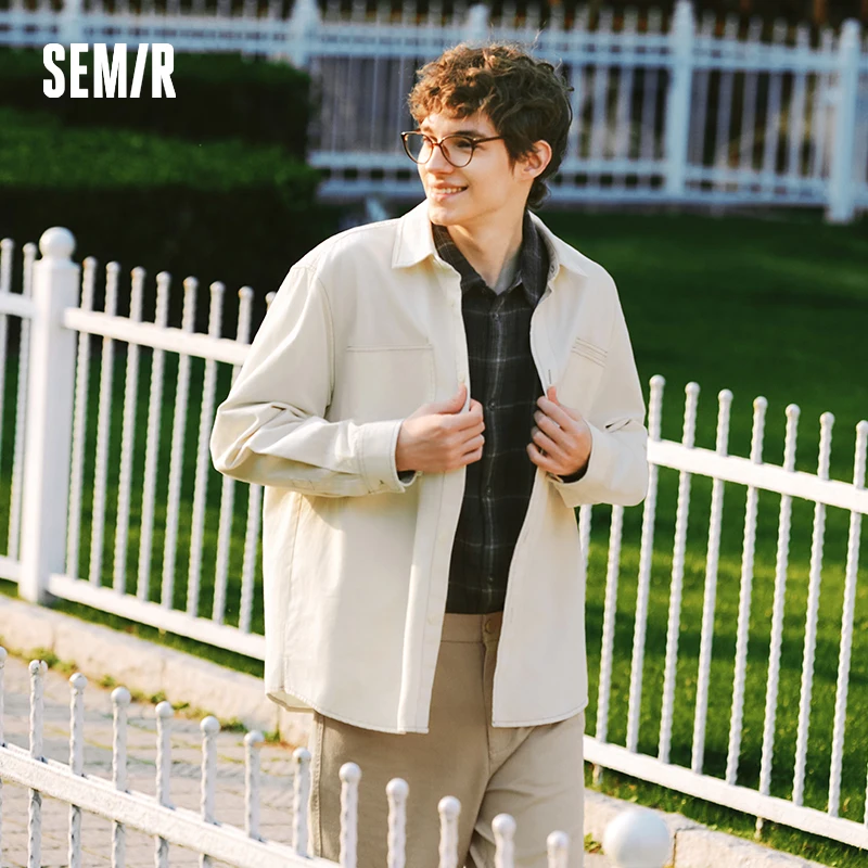 Semir Рубашка с длинным рукавом Мужская хлопковая рабочая одежда оверсайз 2025 Новая весенняя куртка-рубашка свободного покроя для уличного и повседневного использования
Semir Рубашка с длинным рукавом Мужская хлопковая рабочая одежда оверсайз 2025 Новая весенняя куртка-рубашка свободного покроя для уличного и повседневного использования