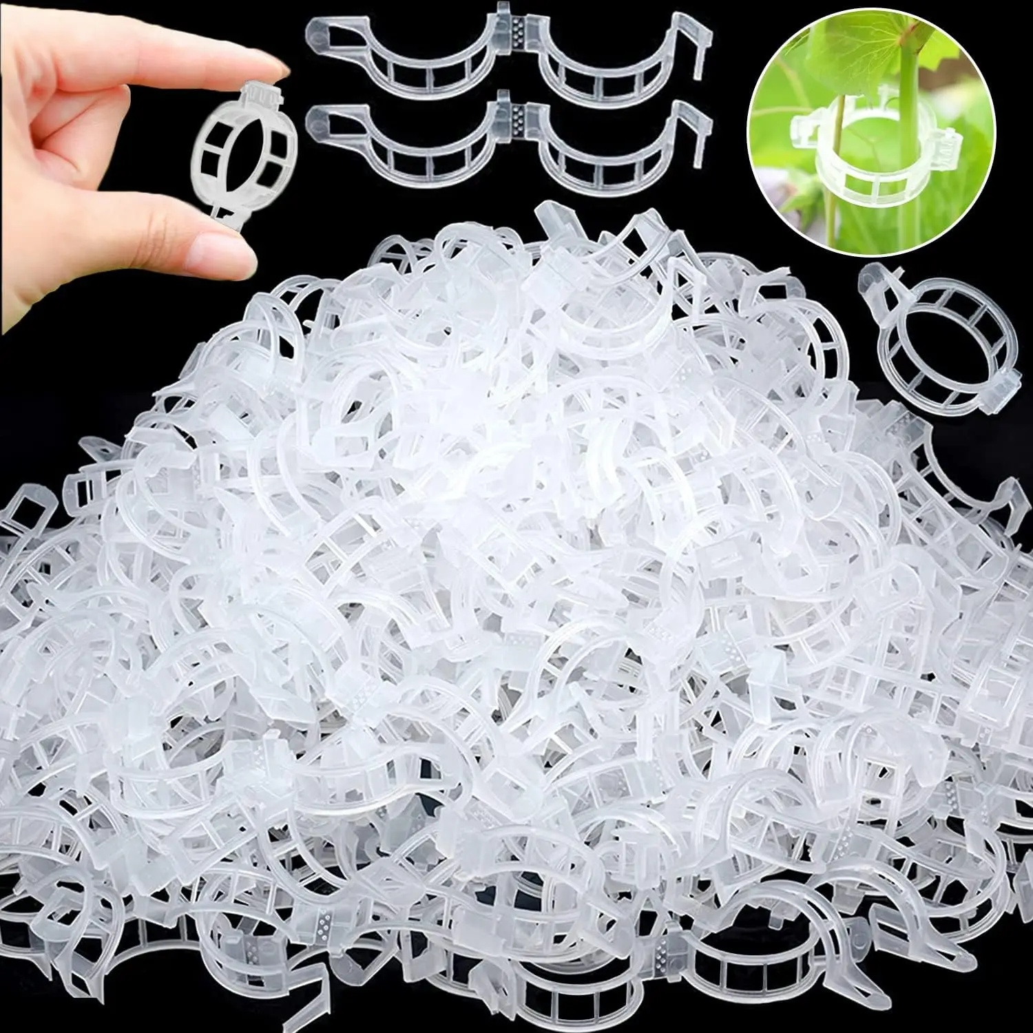 50-100pcs Plant Clips for Climbing Plants Tomato Clips for Hanging Plant Supports Plant Support Clips Hanging Plant Tool
50-100pcs Plant Clips for Climbing Plants Tomato Clips for Hanging Plant Supports Plant Support Clips Hanging Plant Tool