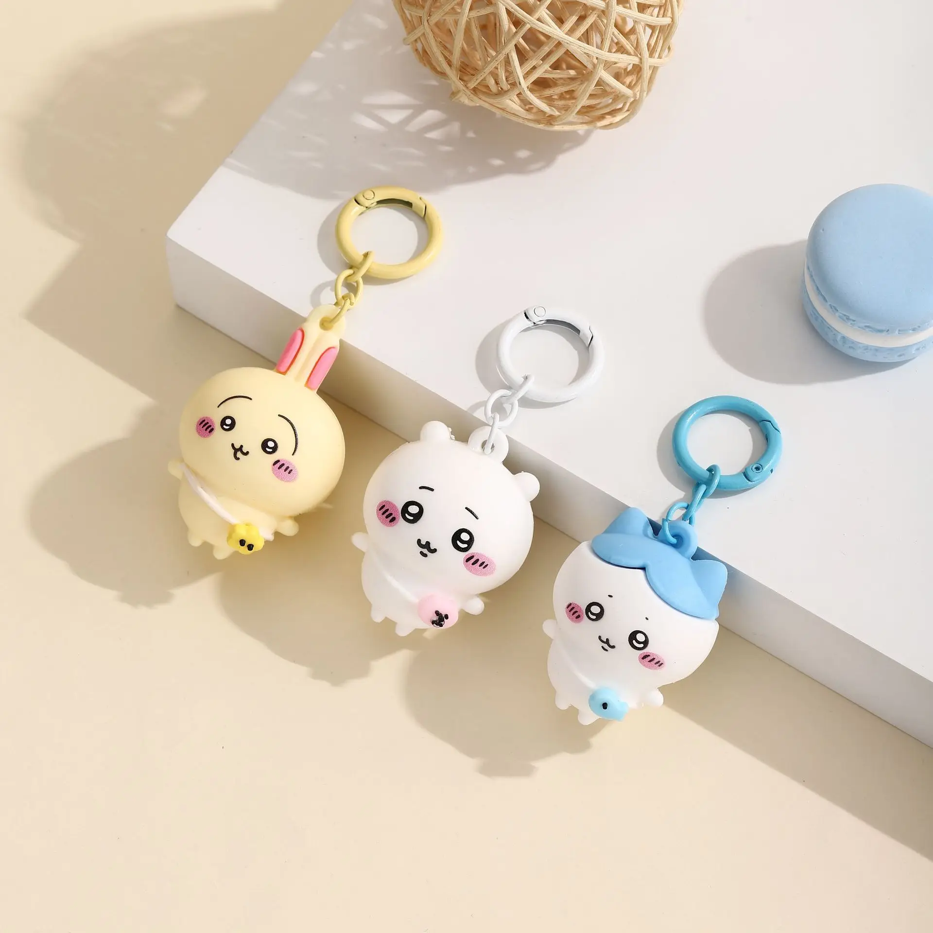 HOT Sale Chiikawa Cute Creative Cartoon Pendant Usagi Hachiware 3d Pendant Gift Keychain Pendant Bag Decoration Birthday Gift
HOT Sale Chiikawa Cute Creative Cartoon Pendant Usagi Hachiware 3d Pendant Gift Keychain Pendant Bag Decoration Birthday Gift