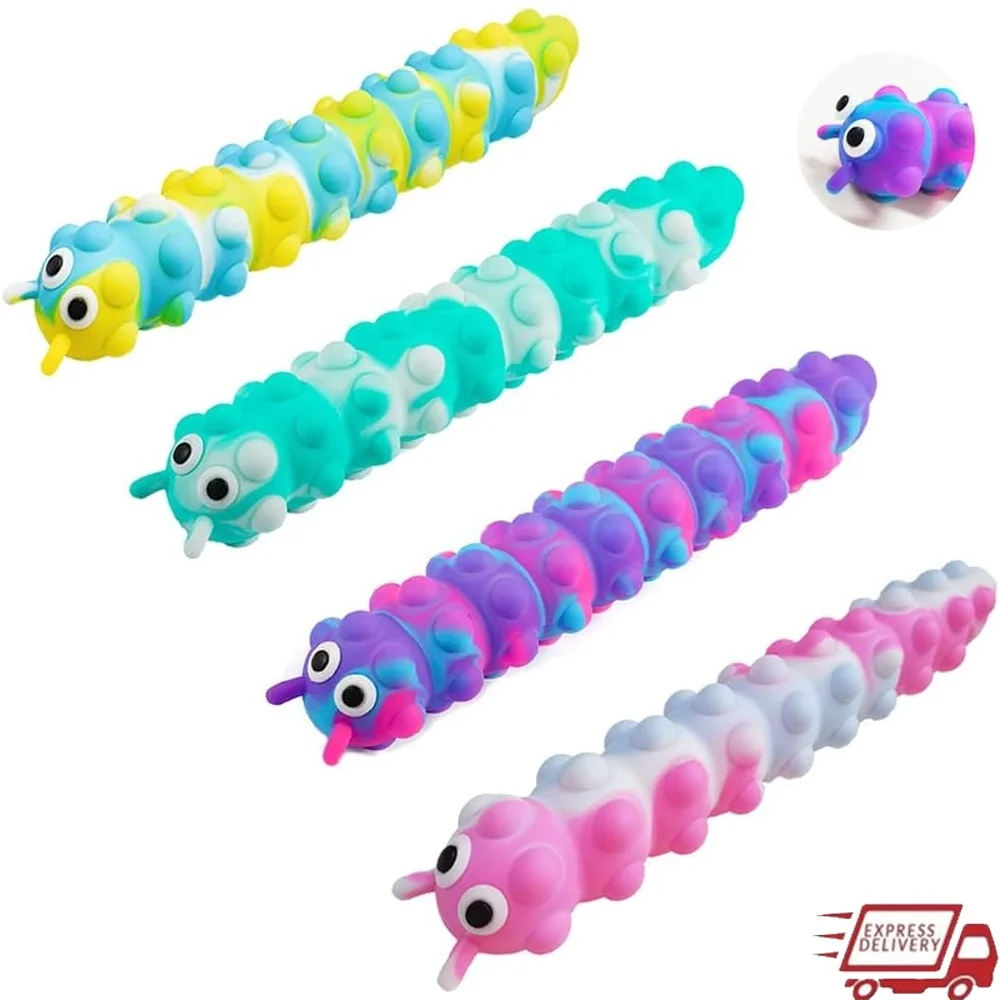 Suction Pop Fidget Toy 4 Pack Anxiety Relief Stress Relief Tools Sensory Fun Toy Kids and Adults Portable Squeeze Toy
Suction Pop Fidget Toy 4 Pack Anxiety Relief Stress Relief Tools Sensory Fun Toy Kids and Adults Portable Squeeze Toy