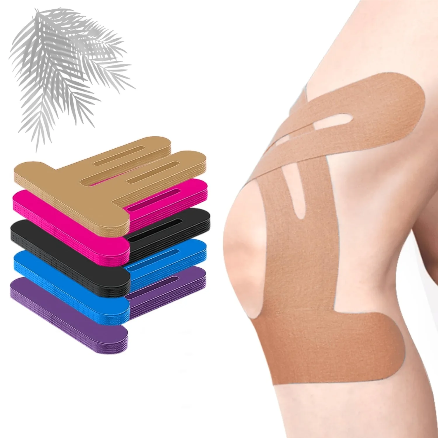 Precut Kinesiology Tape For Knees – 10 PCS Knee Tape For Pain Relief & Support, Elastic Waterproof Sports Tape, Breathable & Latex-Free, Pre Cut Athletic Tape For Workout & Injury Recovery, Black
Precut Kinesiology Tape For Knees – 10 PCS Knee Tape For Pain Relief & Support, Elastic Waterproof Sports Tape, Breathable & Latex-Free, Pre Cut Athletic Tape For Workout & Injury Recovery, Black