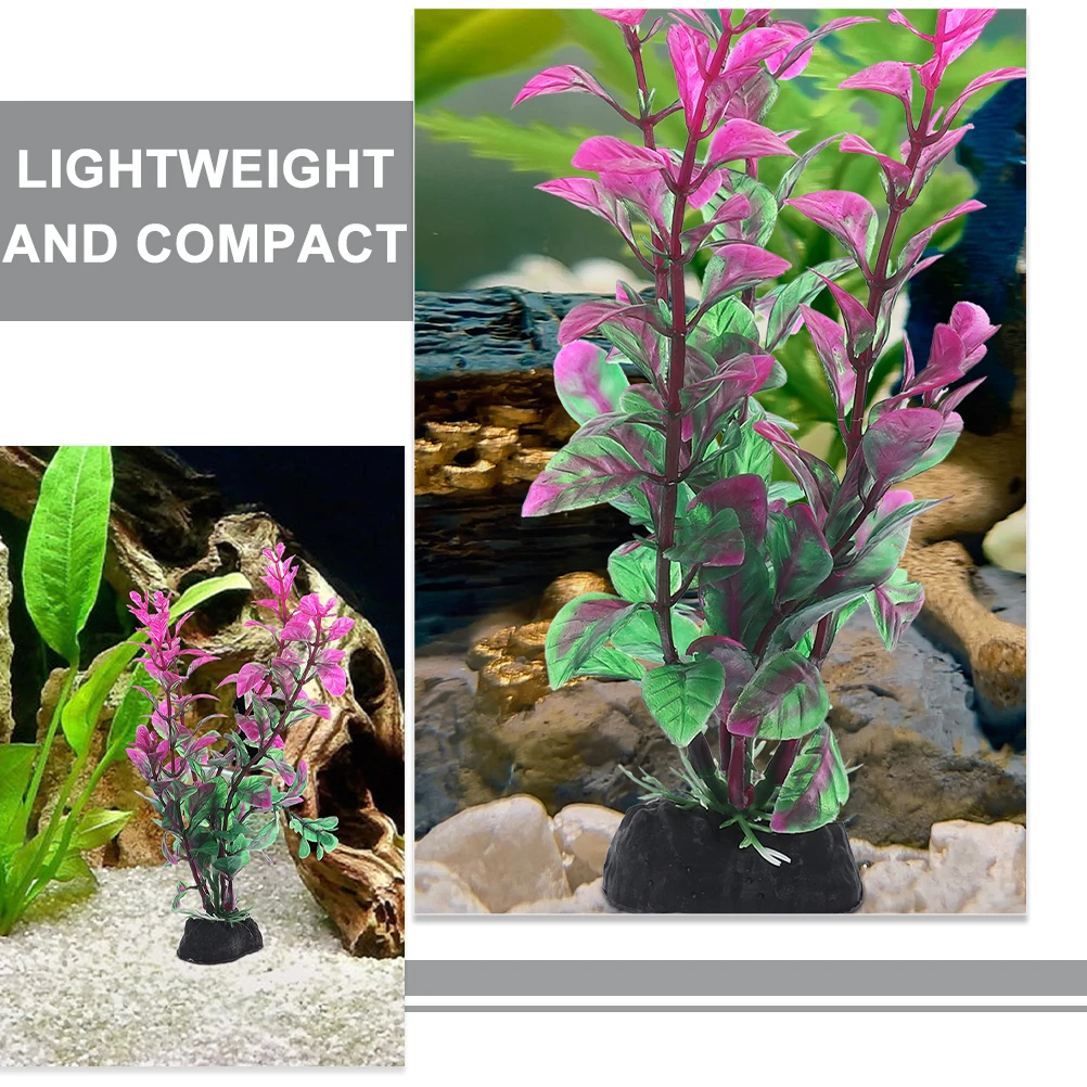 Aquarium Decoration Plants Fish Tank Accessories Artificial Aquatic Plant Vivid Natural Lively Atmosphere Exquisite Workmanship 
Aquarium Decoration Plants Fish Tank Accessories Artificial Aquatic Plant Vivid Natural Lively Atmosphere Exquisite Workmanship
