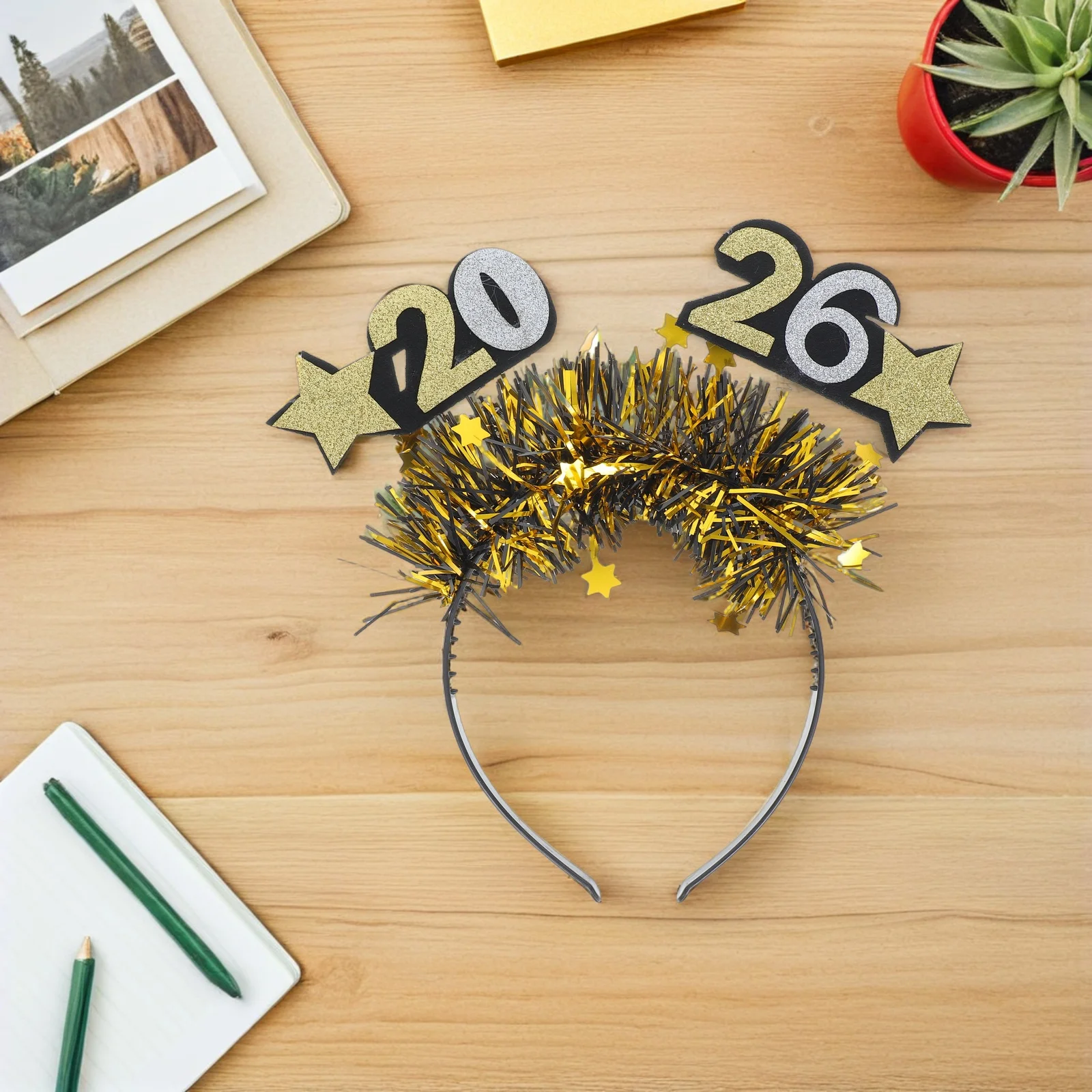 4Pcs 2026 Glitter Star Headband New Year Theme Hair Hoop for Party Celebration Graduation Events 2026 Hair Accessories Photo
4Pcs 2026 Glitter Star Headband New Year Theme Hair Hoop for Party Celebration Graduation Events 2026 Hair Accessories Photo