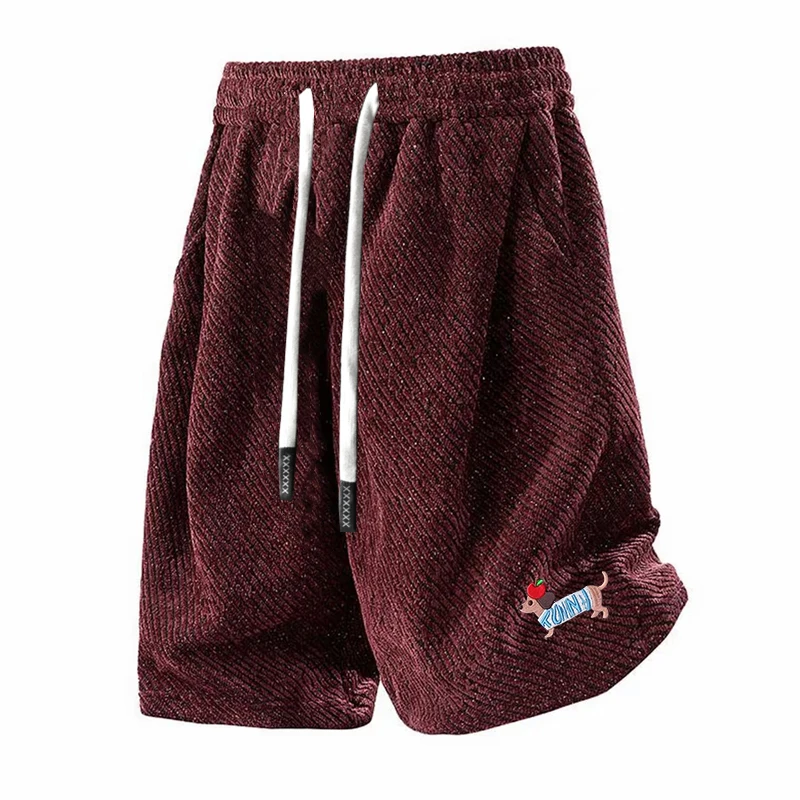 Men's Sparkle Thread Casual Shorts Cute Dog Embroidery Elastic Drawstring Waist Streetwear Knee Length Shorts
Men's Sparkle Thread Casual Shorts Cute Dog Embroidery Elastic Drawstring Waist Streetwear Knee Length Shorts
