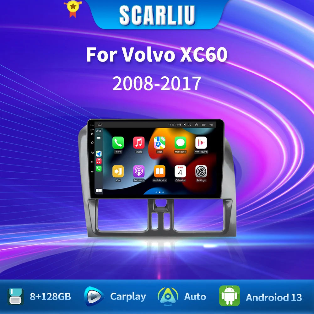 SCARLIU Android Car Radio For Volvo XC60 que 1 2008 - 2013 Stereo Multimedia Player GPS Navigation Bluetooth Carplay No 2din DVD
SCARLIU Android Car Radio For Volvo XC60 que 1 2008 - 2013 Stereo Multimedia Player GPS Navigation Bluetooth Carplay No 2din DVD
