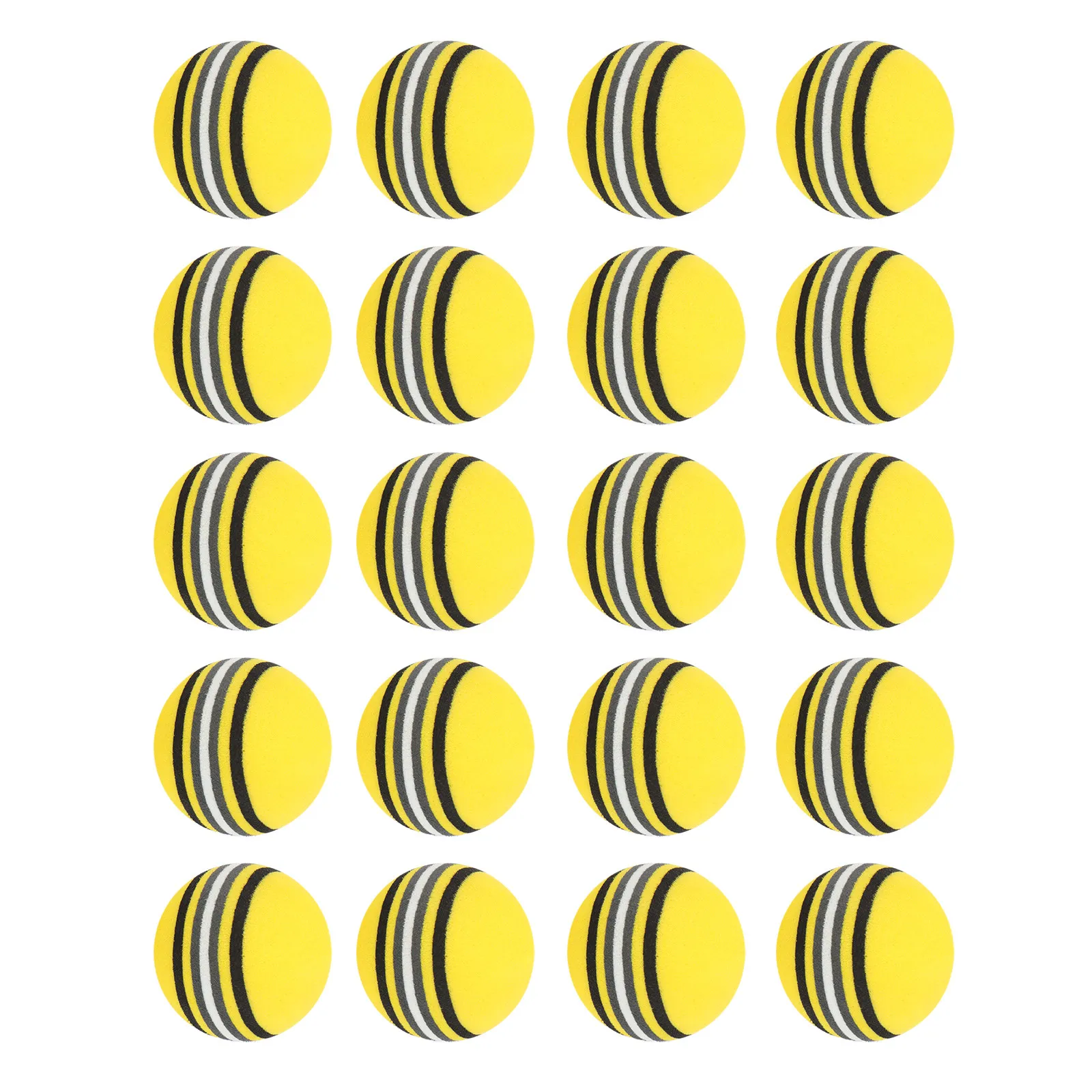 25Pcs Golf Rainbow Eva Balls Indoor Practice Training Soft Light Flexible Sponge Training Balls Approach Shot Aid
25Pcs Golf Rainbow Eva Balls Indoor Practice Training Soft Light Flexible Sponge Training Balls Approach Shot Aid