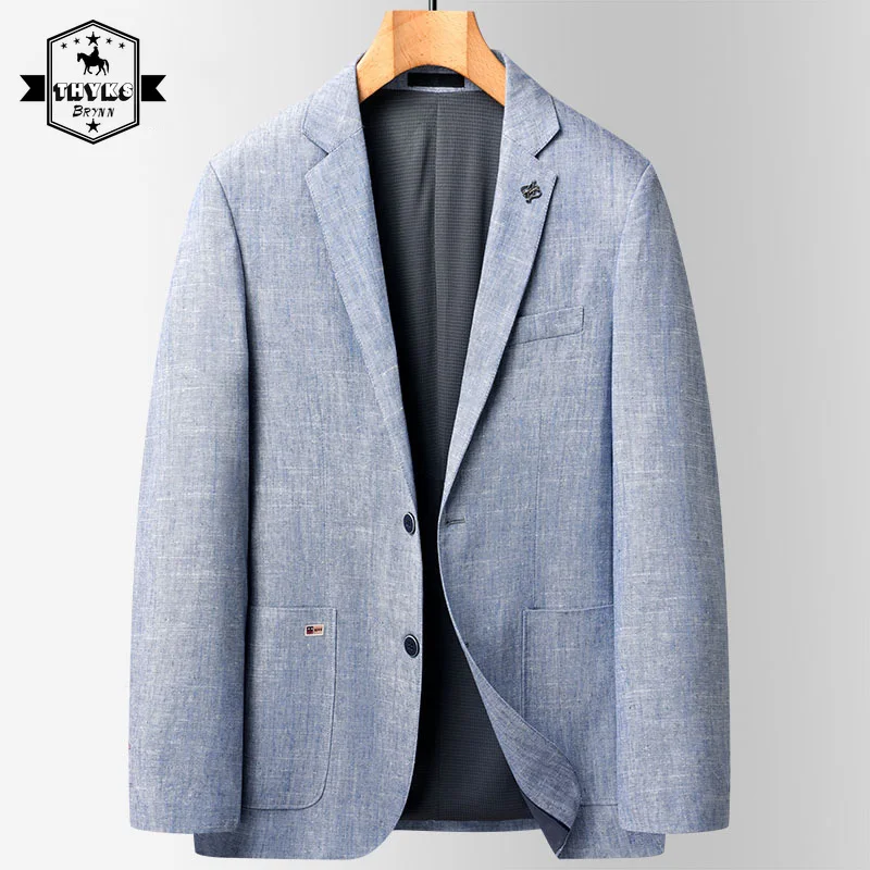 Linen Blazers Male Loose Business Casual Suit Jacket Luxury Outdoor Coats Spring Autumn Outfits Big and Tall Sweat Suits for Man
Linen Blazers Male Loose Business Casual Suit Jacket Luxury Outdoor Coats Spring Autumn Outfits Big and Tall Sweat Suits for Man