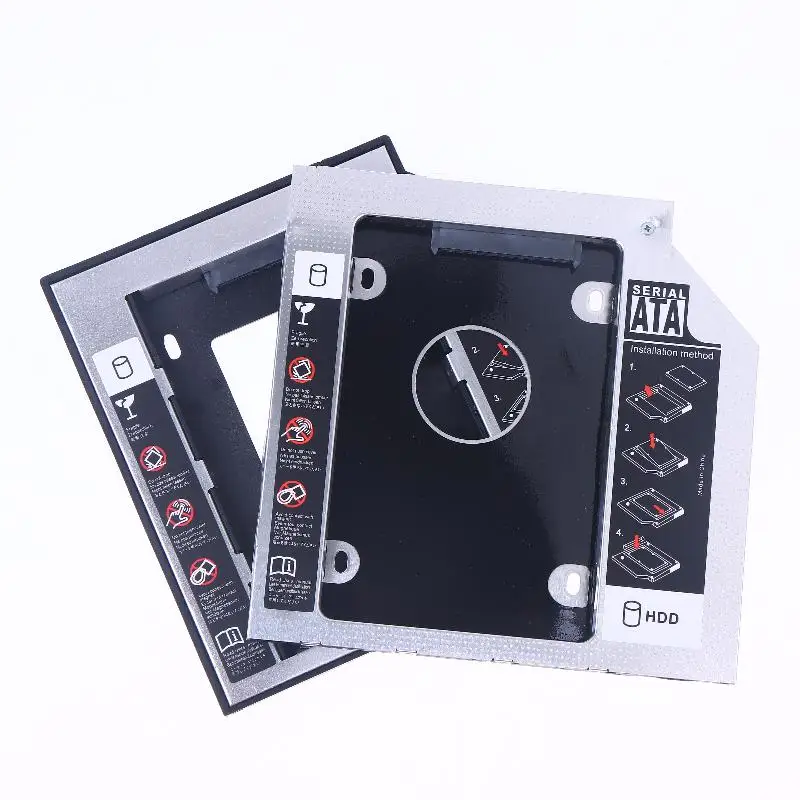 1 Set 2.5" SSD CD DVD To HDD Case Enclosure CD-ROM ODD Optibay Plastic Aluminum Universal 9.5/12.7mm SATA 3.0 2nd HDD Caddy
1 Set 2.5" SSD CD DVD To HDD Case Enclosure CD-ROM ODD Optibay Plastic Aluminum Universal 9.5/12.7mm SATA 3.0 2nd HDD Caddy