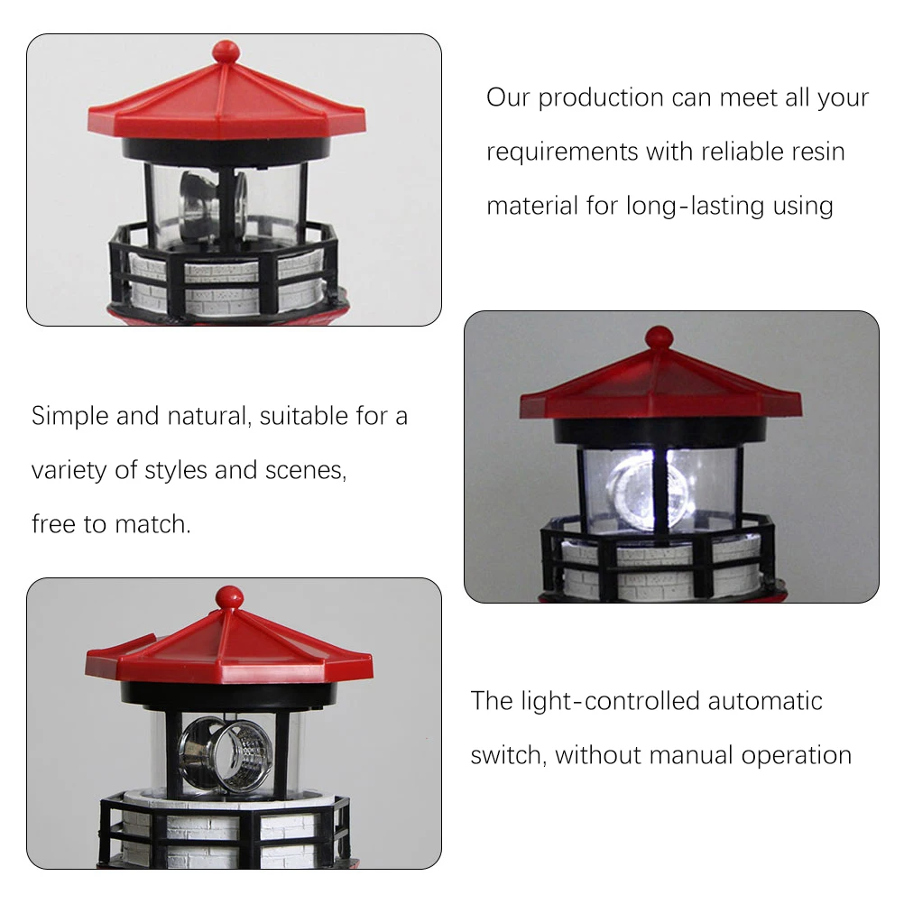 Resin Solar Lamp Durable Waterproof 360 Degree Rotating Bulb Automatic Light Control Outdoor Decorative Landscape
Resin Solar Lamp Durable Waterproof 360 Degree Rotating Bulb Automatic Light Control Outdoor Decorative Landscape