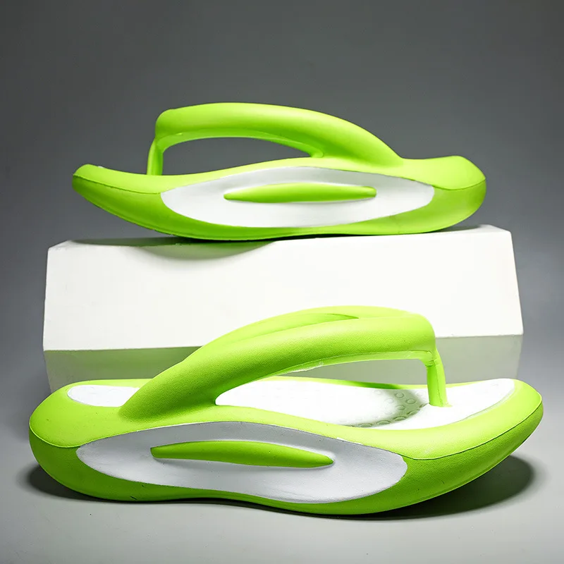 Men's EVA Flip-flops Summer Home Open-toed Slippers Non-slip Wear-resistant Beach Shoes Men Soft-soled Height-enhancing Sandals
Men's EVA Flip-flops Summer Home Open-toed Slippers Non-slip Wear-resistant Beach Shoes Men Soft-soled Height-enhancing Sandals