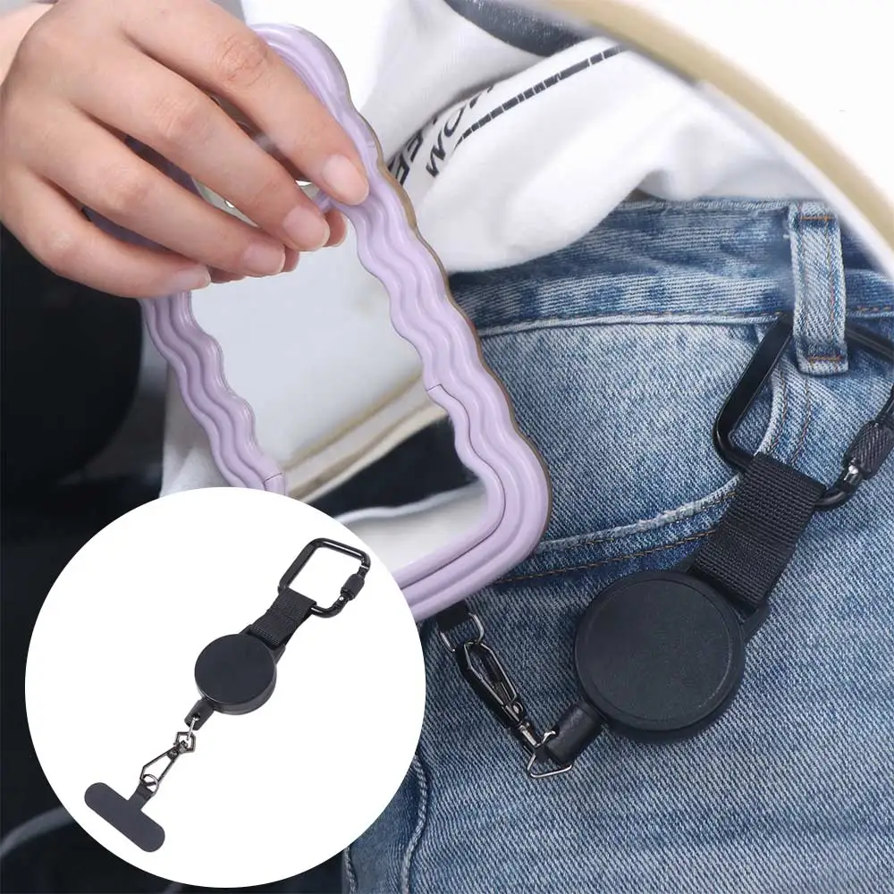 Phone Lanyard Retractable Phone Tether Anti-Drop Safety Tether Cellphone Tab Strap With Carabiner ABS Wire
Phone Lanyard Retractable Phone Tether Anti-Drop Safety Tether Cellphone Tab Strap With Carabiner ABS Wire
