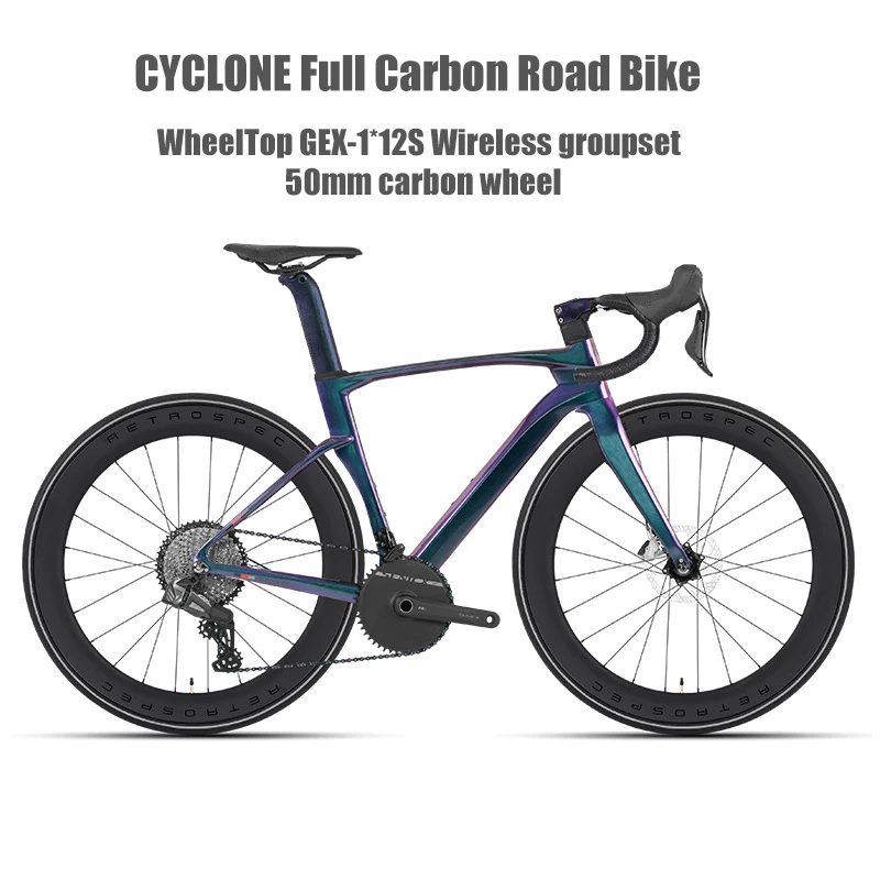 TWITTER Full Carbon Light Weight Wireless Road Bike With WheelTop Wireless Electronic GEX-12S Shifting Carbon Wheels Bicycle
TWITTER Full Carbon Light Weight Wireless Road Bike With WheelTop Wireless Electronic GEX-12S Shifting Carbon Wheels Bicycle