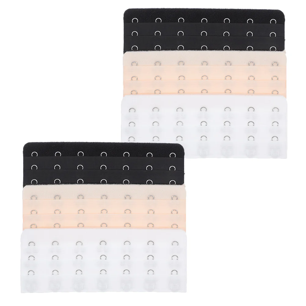 6Pcs Bra Hook Extenders Stainless Steel Smooth Finish Band Extender for Women Bra Extension Buckles Corset Extender
6Pcs Bra Hook Extenders Stainless Steel Smooth Finish Band Extender for Women Bra Extension Buckles Corset Extender