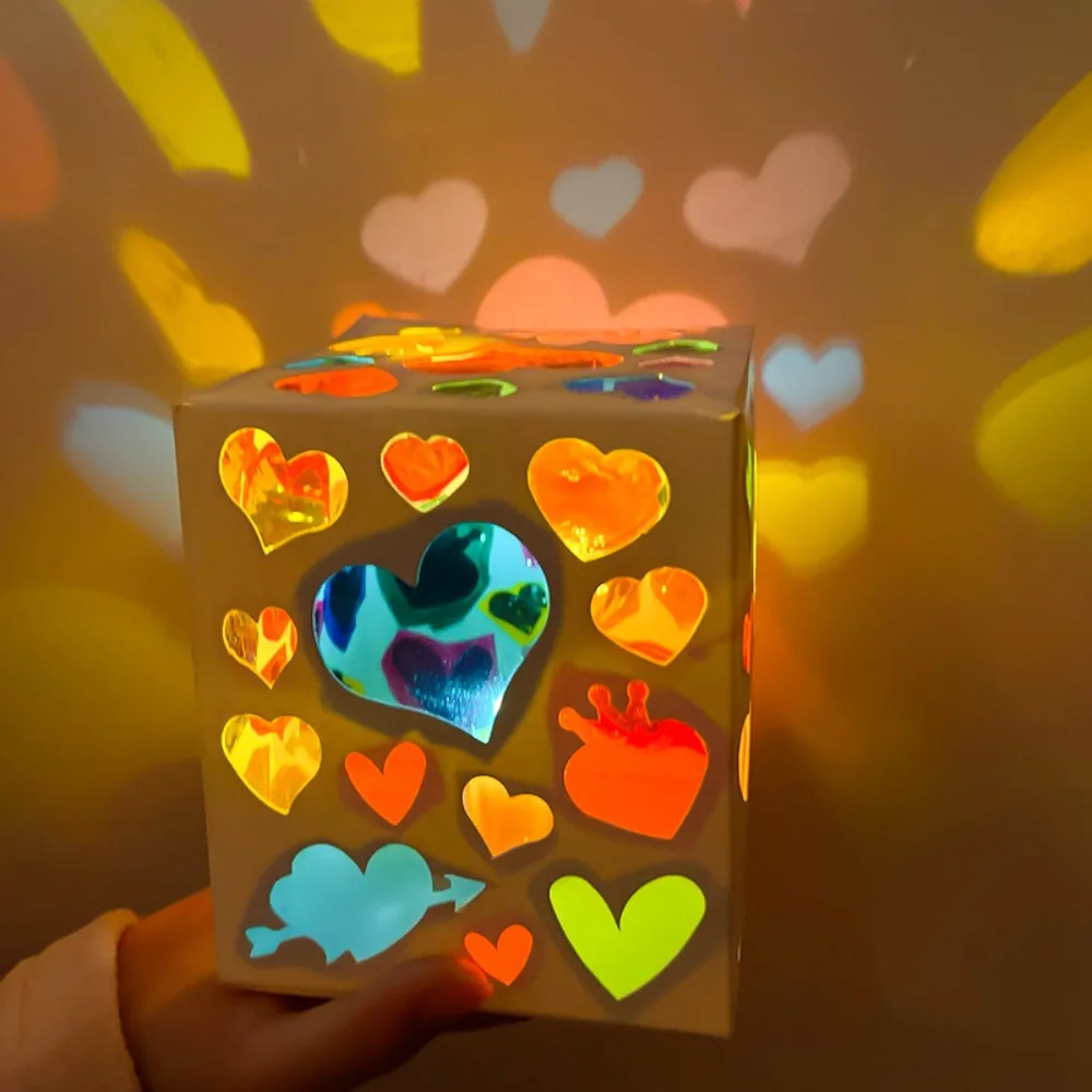 Colorful DIY Projection Lamp Kit Glass Paper Early Educational Star Paper Lantern Hanging DIY Material Pack
Colorful DIY Projection Lamp Kit Glass Paper Early Educational Star Paper Lantern Hanging DIY Material Pack