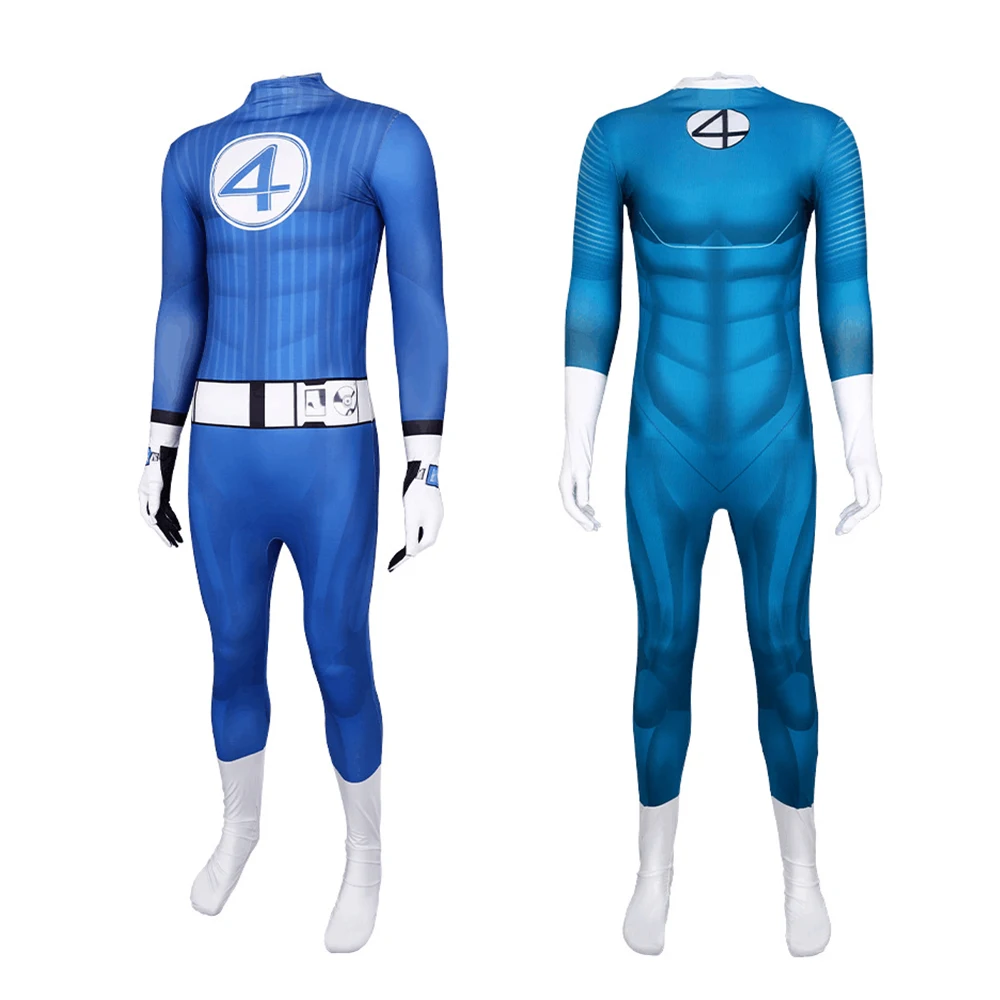 2025 Fantastic Four Cosplay Costume for Man Boys Mister Fantastic Jumpsuits Zentai Bodysuits Uniform Halloween Party Prop
2025 Fantastic Four Cosplay Costume for Man Boys Mister Fantastic Jumpsuits Zentai Bodysuits Uniform Halloween Party Prop