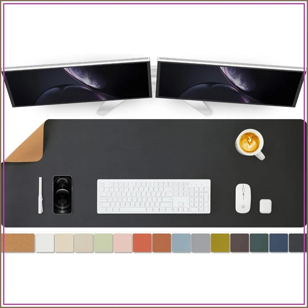 Large Cork Desk Mat 47.2"x17" - Office Desk Pad, Ideal for Mouse Pad
Large Cork Desk Mat 47.2"x17" - Office Desk Pad, Ideal for Mouse Pad