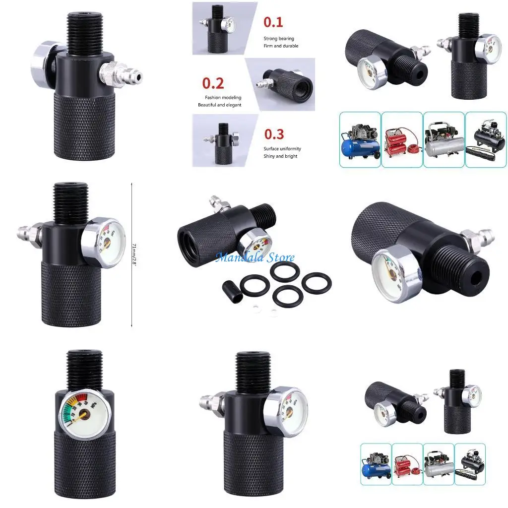 U2JC Профессиональный адаптер для накачивания 40 МПа с разъемом «папа» и манометром ночного освещения, быстрая накачка 40 МПа
U2JC Профессиональный адаптер для накачивания 40 МПа с разъемом «папа» и манометром ночного освещения, быстрая накачка 40 МПа