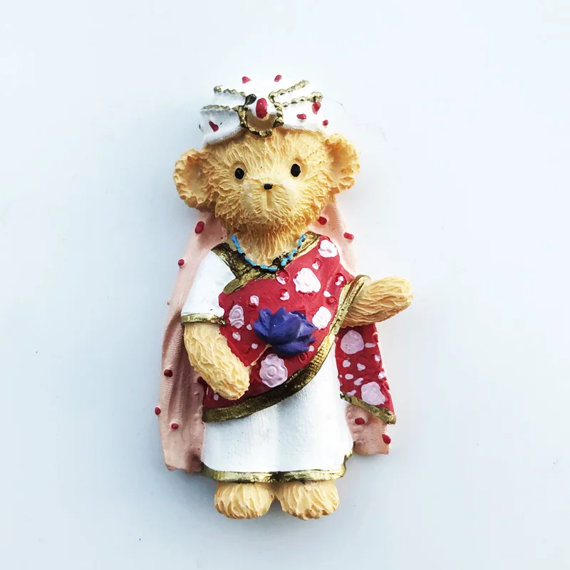 Fridge Magnet Beautiful Bear Crafts Creative Cultural Landscape Decoration Message Stickers Tourist Souvenirs
Fridge Magnet Beautiful Bear Crafts Creative Cultural Landscape Decoration Message Stickers Tourist Souvenirs