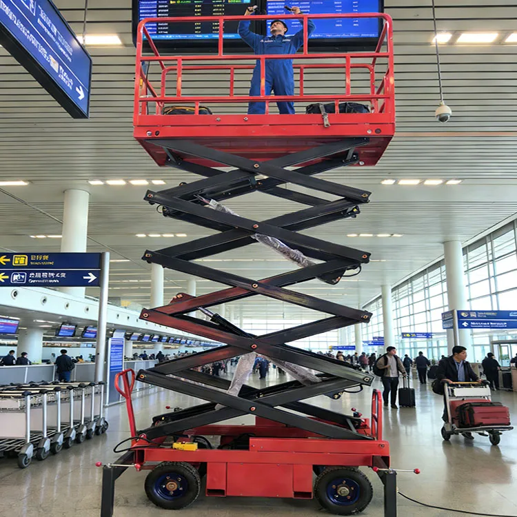 Customized 2026 Electric Scissor Lift Platform Table Vertical Lifting Aerial Work Platform Truck Construction New 300/500kg
Customized 2026 Electric Scissor Lift Platform Table Vertical Lifting Aerial Work Platform Truck Construction New 300/500kg