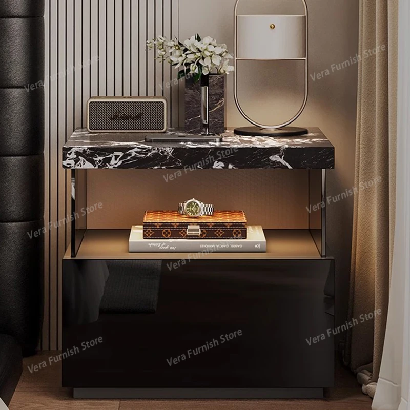 Italian Minimalist Rock Slab Bedside Table with High-end Feel Black Floating Bedside Table with Sense Design Home Furniture FYNS
Italian Minimalist Rock Slab Bedside Table with High-end Feel Black Floating Bedside Table with Sense Design Home Furniture FYNS