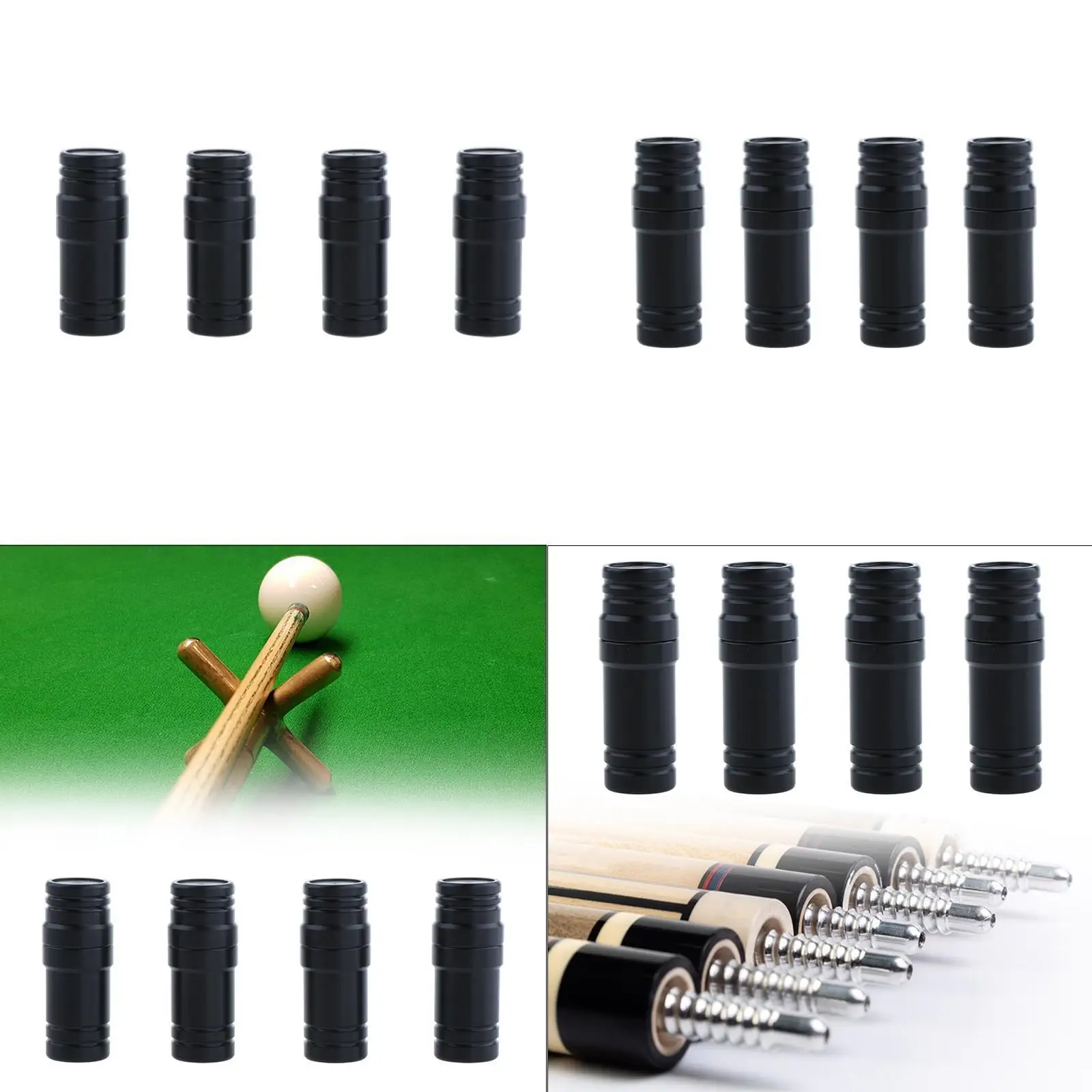 4Pcs Joint Thread Protector, Protect Your Cue Stick, Pool Cue Stick Joint Protector for Billiard Pool Cue
4Pcs Joint Thread Protector, Protect Your Cue Stick, Pool Cue Stick Joint Protector for Billiard Pool Cue