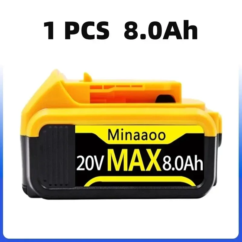 20V Rechargeable Power Tool Battery 6.0Ah 12.0Ah For DeWalt MAX DCB205 DCB201 DCB203 Battery replace
20V Rechargeable Power Tool Battery 6.0Ah 12.0Ah For DeWalt MAX DCB205 DCB201 DCB203 Battery replace