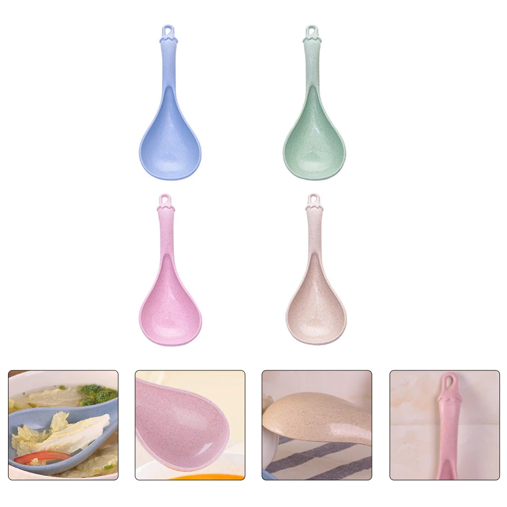 4pcs Long Handle Soup Household Porridge Restaurant Hot Pot Stirring Kitchen Utensils Wood Material Soup For Home 
4pcs Long Handle Soup Household Porridge Restaurant Hot Pot Stirring Kitchen Utensils Wood Material Soup For Home