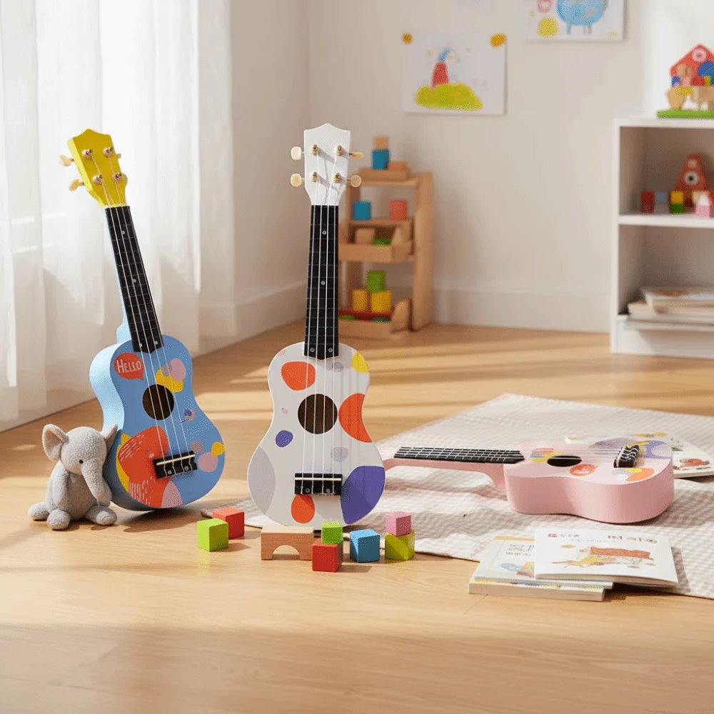 21 Inch Ukulele Full Wooden Barrel Body 4 Strings Beginner Ukulele Beginner Musical Instrument Guitar Novices
21 Inch Ukulele Full Wooden Barrel Body 4 Strings Beginner Ukulele Beginner Musical Instrument Guitar Novices